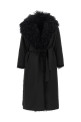'Julia R' coat Black