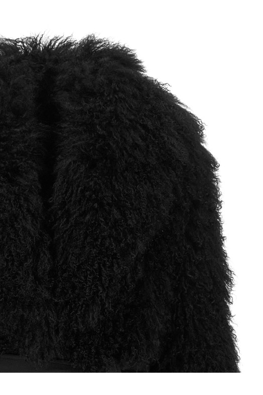 'Julia R' coat Black