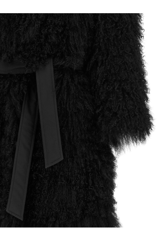 'Julia R' coat Black