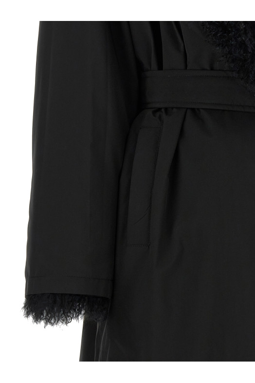 'Julia R' coat Black