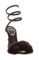 'Cleo' sandals Bordeaux