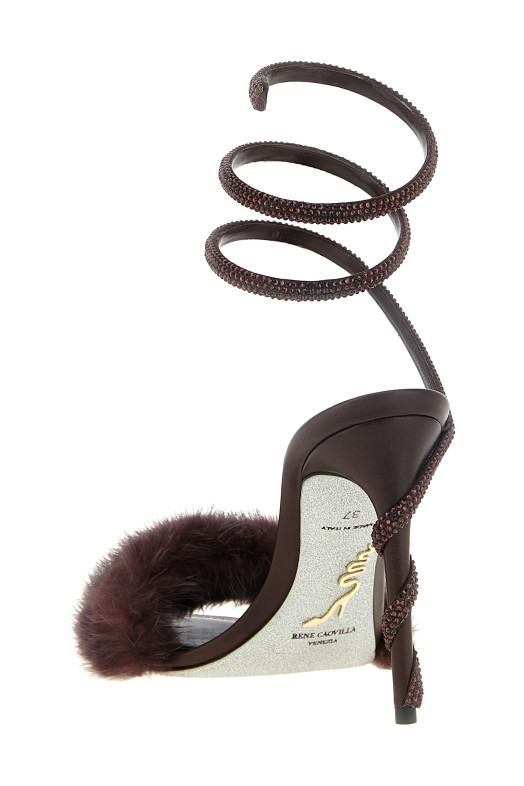 'Cleo' sandals Bordeaux