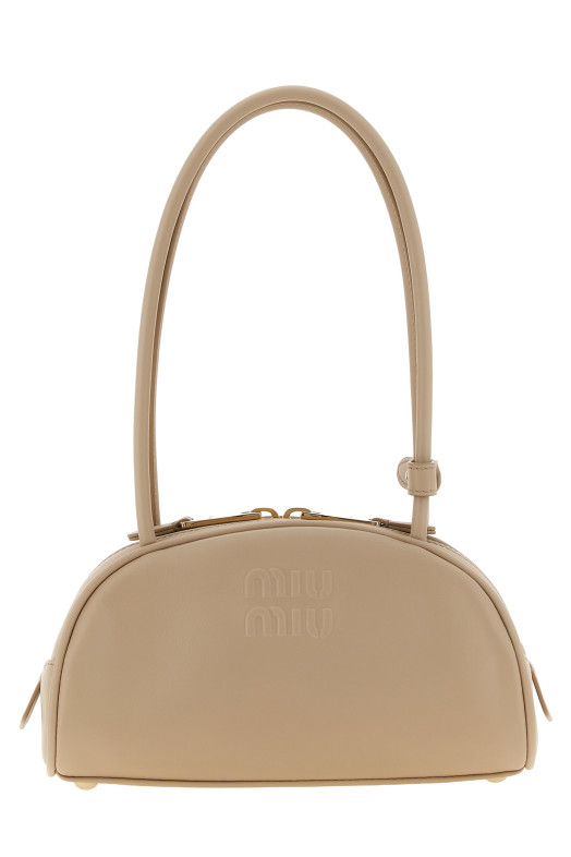 'Beau' small shoulder bag Beige