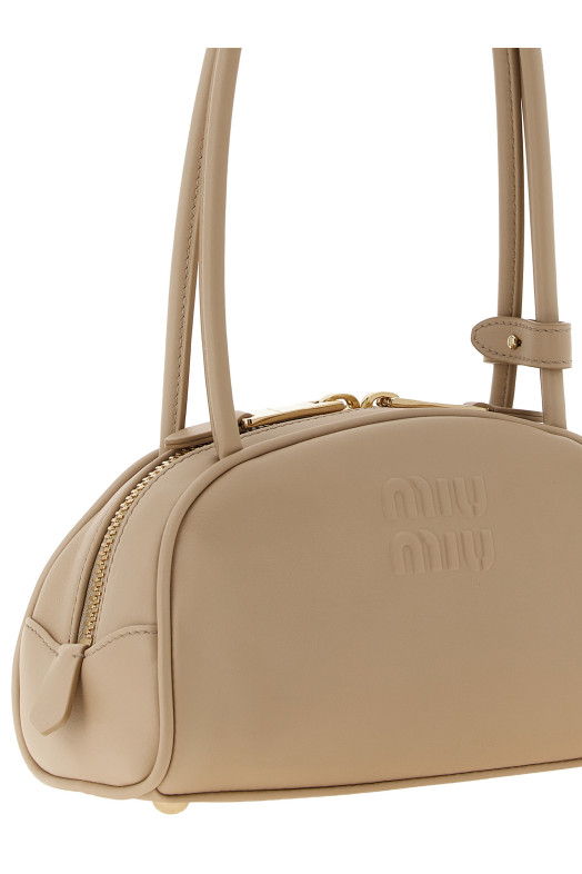'Beau' small shoulder bag Beige