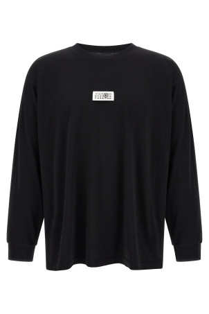 'Numeric Signature MM6' T-shirt Black