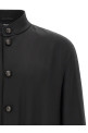 Свитшот из шелка тутового дерева, чёрный ZEGNA 402614A49SS5O4100