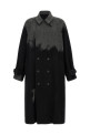 Shaded coat Gray