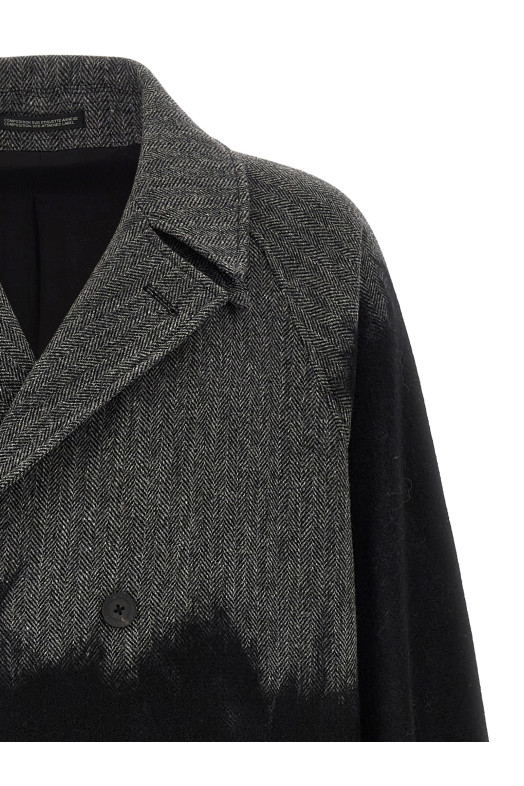 Shaded coat Gray