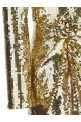 'Sequins Ls Mini Dress' short dress Gold