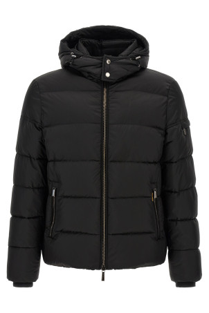 'Brett' bomber jacket - 'Acqua' line Black