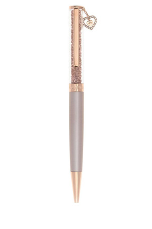 Pink metal and resin Crystalline  ballpoint pen SWAROVSKI (5527536)