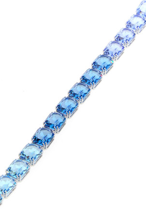 Light blue metal and crystals Millenia bracelet SWAROVSKI (5694135)