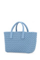 Мини-сумочка Cabat из кожи цвета «Cerulean blue» от BOTTEGA VENETA (709464V1OW1)