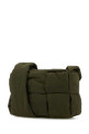 Olive green canvas medium Arco crossbody bag BOTTEGA VENETA (795505V37X2)