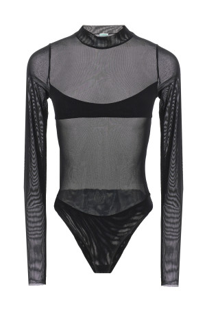 Тюлевое платье Черное NOT AFTER TEN (NATBO002NERO)