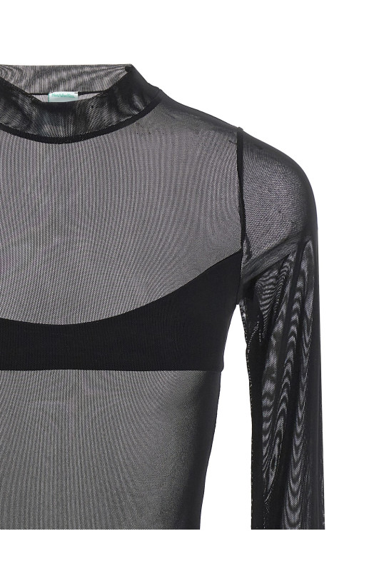 Тюлевое платье Черное NOT AFTER TEN (NATBO002NERO) Тюлевое платье Черное NOT AFTER TEN (NATBO002NERO)