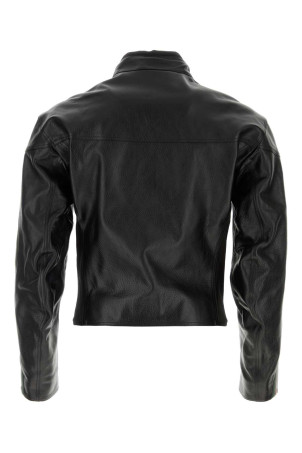 Black leather jacket GUCCI (874158XNBDW)