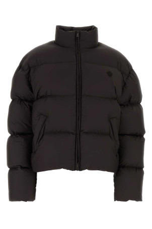 Dark brown polyester down jacket GUCCI (A0092CZAVMJ)