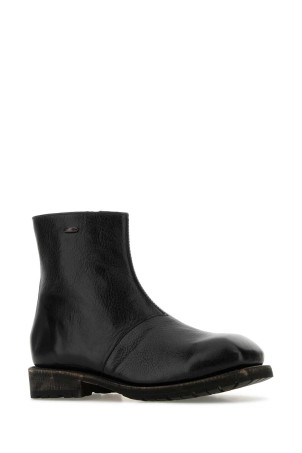 Black leather Engine ankle boots OUR LEGACY (A4247EDB)