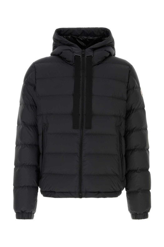 Черная пуховая куртка из полиэстера Zeflor, MONCLER (L20911A00236597YW)