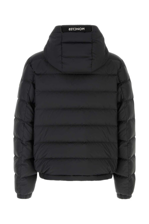 Черная пуховая куртка из полиэстера Zeflor, MONCLER (L20911A00236597YW)