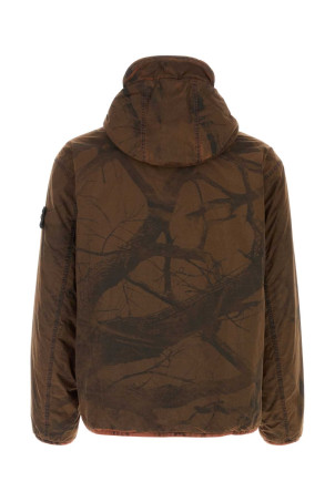 Printed nylon padded jacket STONE ISLAND (L2S154100044S0E16)