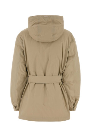 Beige nylon down jacket HERNO LAMINAR (PI00401DL11128)