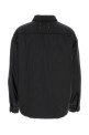 Black nylon oversize padded jacket MAISON MARGIELA (S51AM0526M35929)
