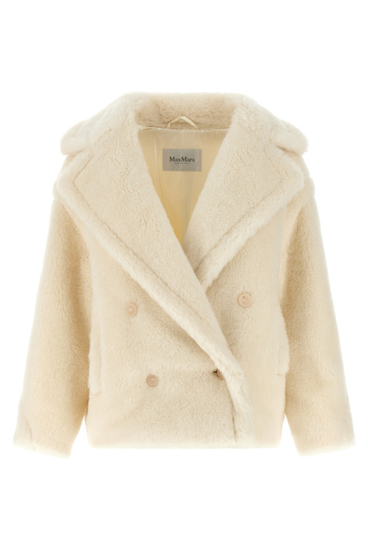 'Alcuno' coat White