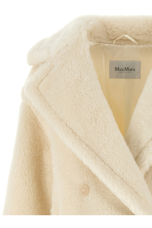'Alcuno' coat White