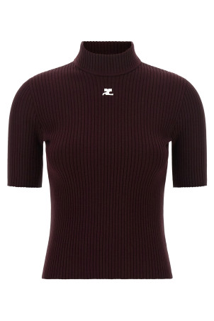 'Reedition' sweater Bordeaux