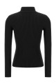 'Reedition' high neck sweater Black