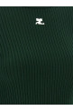 'Reedition Rib Knit' sweater Green