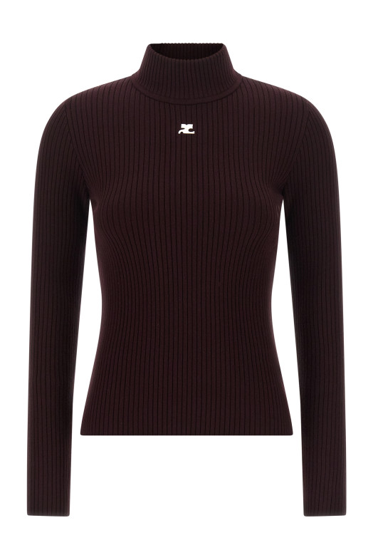 'Reedition' sweater Bordeaux