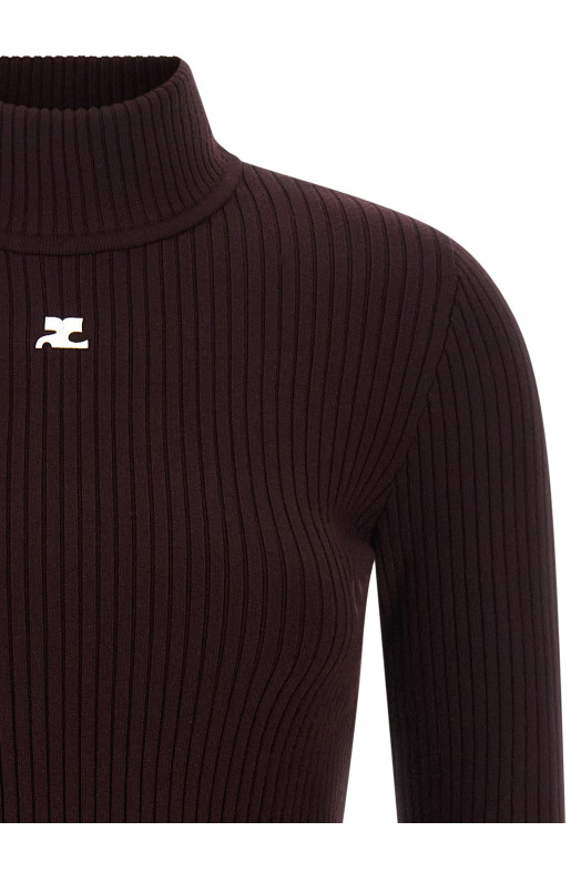 'Reedition' sweater Bordeaux