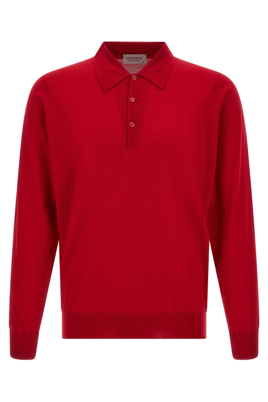 'Dorset' polo shirt Red