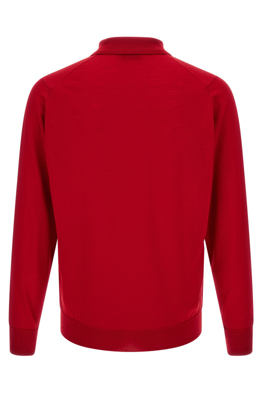 'Dorset' polo shirt Red