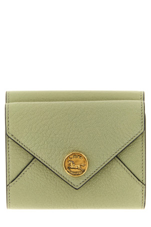 'Envelope' small tri-fold wallet  Green