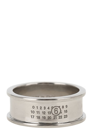 'Numeric' ring Silver