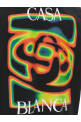 'Heat Map Logo' T-shirt Black