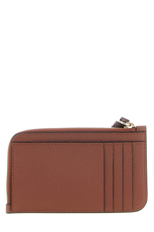 'Alphabet' wallet Brown