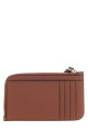 'Alphabet' wallet Brown