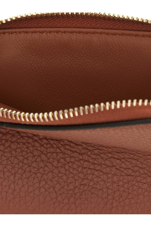 'Alphabet' wallet Brown