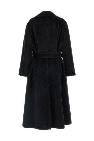'Cappotto Cintura In Vita' coat Black