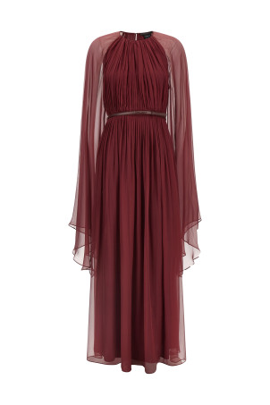 'Taverna' dress Bordeaux