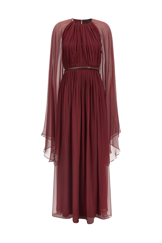 'Taverna' dress Bordeaux