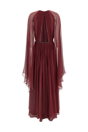 'Taverna' dress Bordeaux