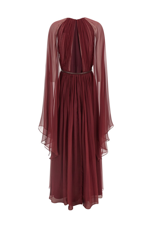 'Taverna' dress Bordeaux