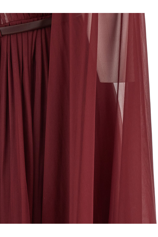 'Taverna' dress Bordeaux