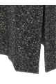 'Eroso' coat Black-grey